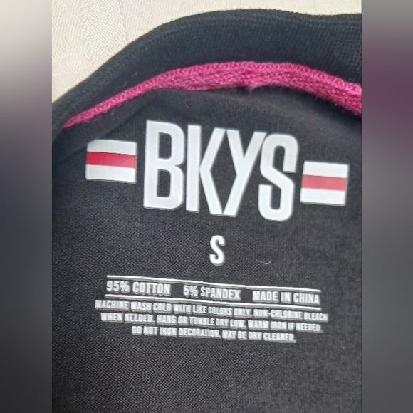 BKYS Unisex T-shirt "Drift away to nowhere" /Black Size S/Graphics, Embroidery - Picture 7 of 8